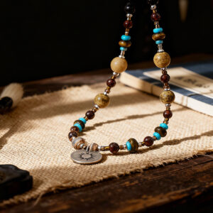 Natural Stone Balance Necklace