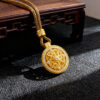Ancient Craft Eight Treasures Compass Vajra Pestle Necklace