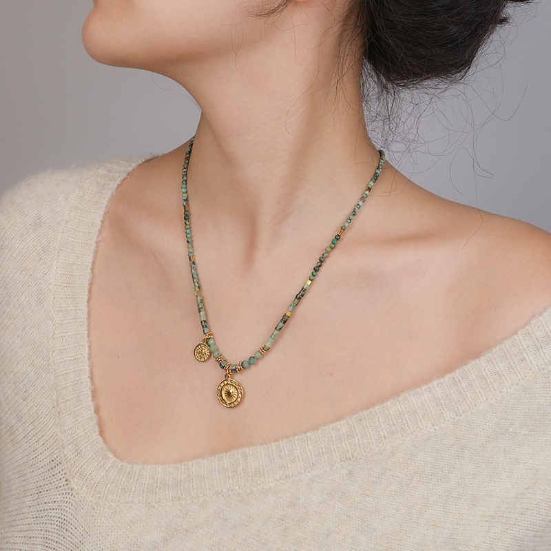 Vintage Turquoise Balance Necklace - Image 7