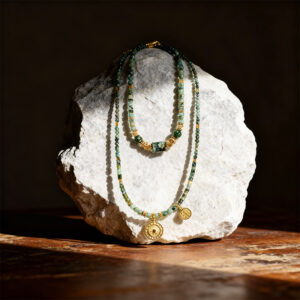 Vintage Turquoise Balance Necklace