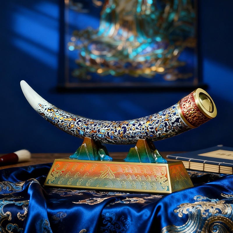 Brass Art Ivory Feng Shui Ornament