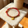 Pet Longevity Lock Collar with Small Gold Tuo Pendant