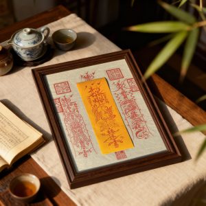 Luck-Transforming  Frame - Approximately 11.69 inches × 16.54 inches