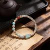 Star Moon Bodhi Natural Stone Bracelet