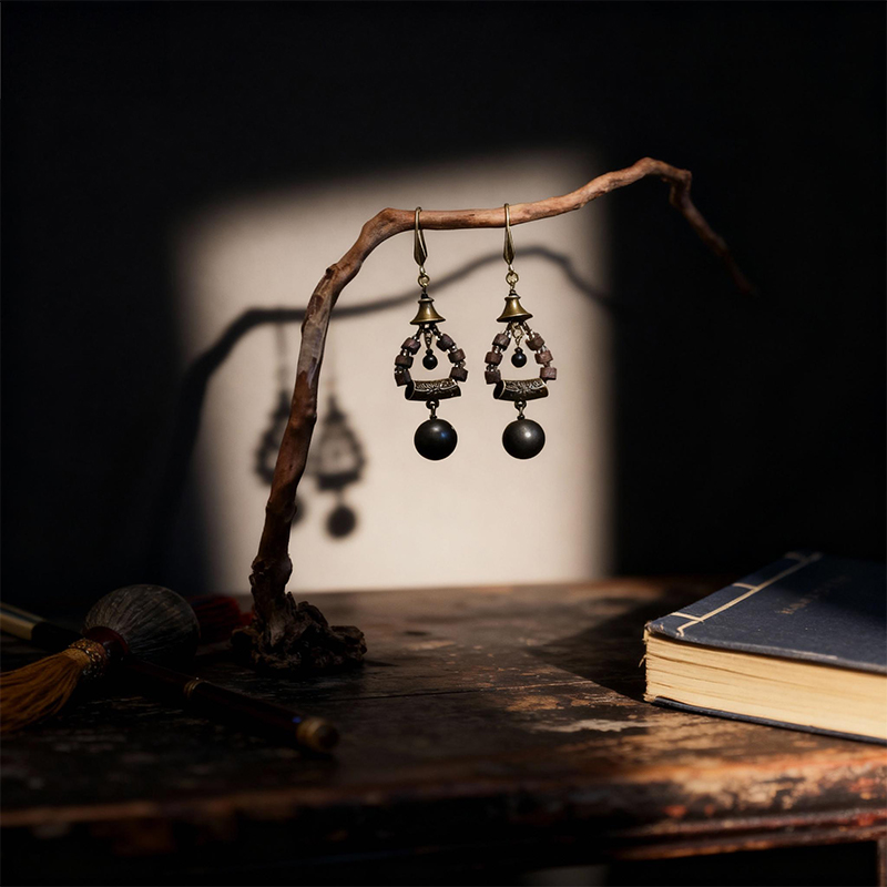 Handmade Wooden Accessories Set - Image 8