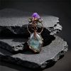 Natural Stone Pendant Necklace
