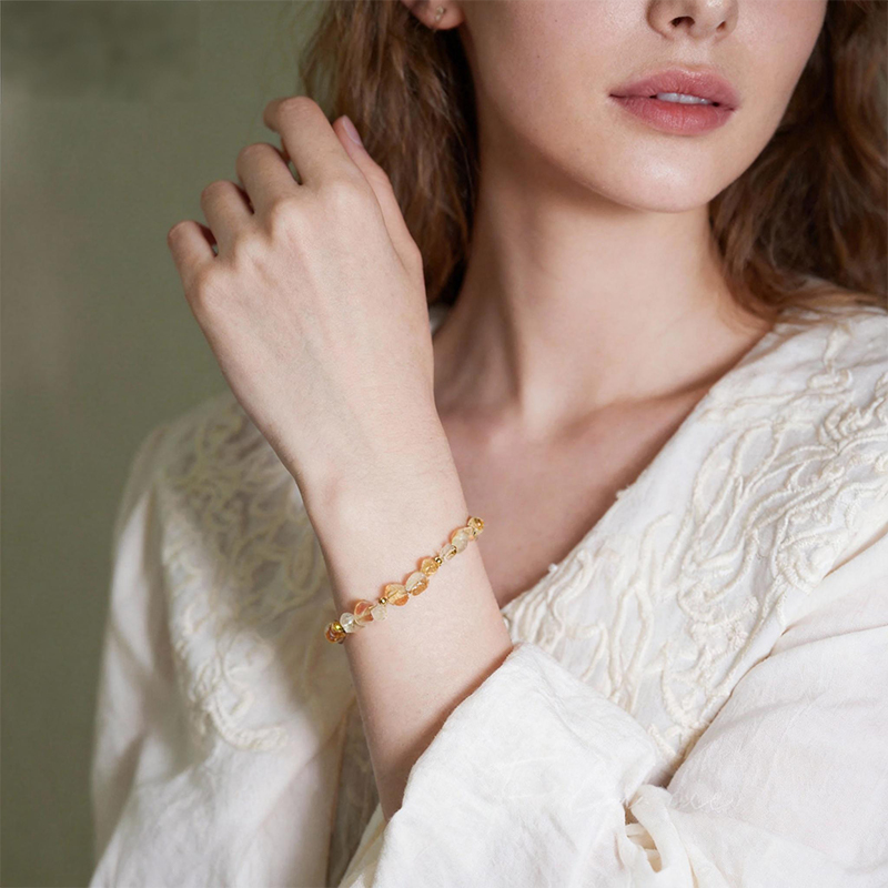 Natural Citrine Wealth & Luck Bracelet - Image 4