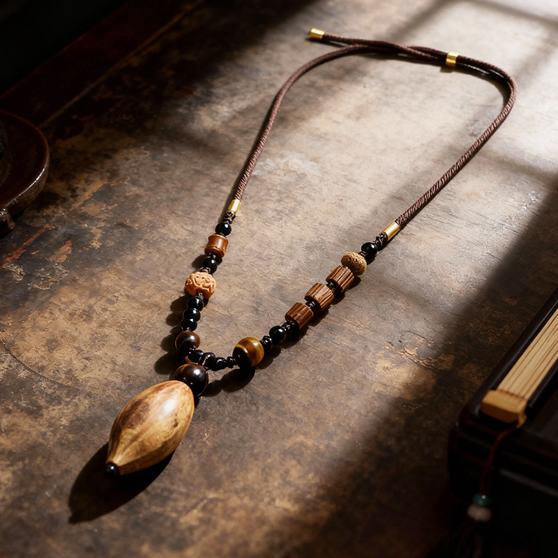 Handmade Wooden Accessories Set - Image 5