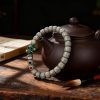 Natural Moon and Star Bodhi Bracelet with Artistic Accessory