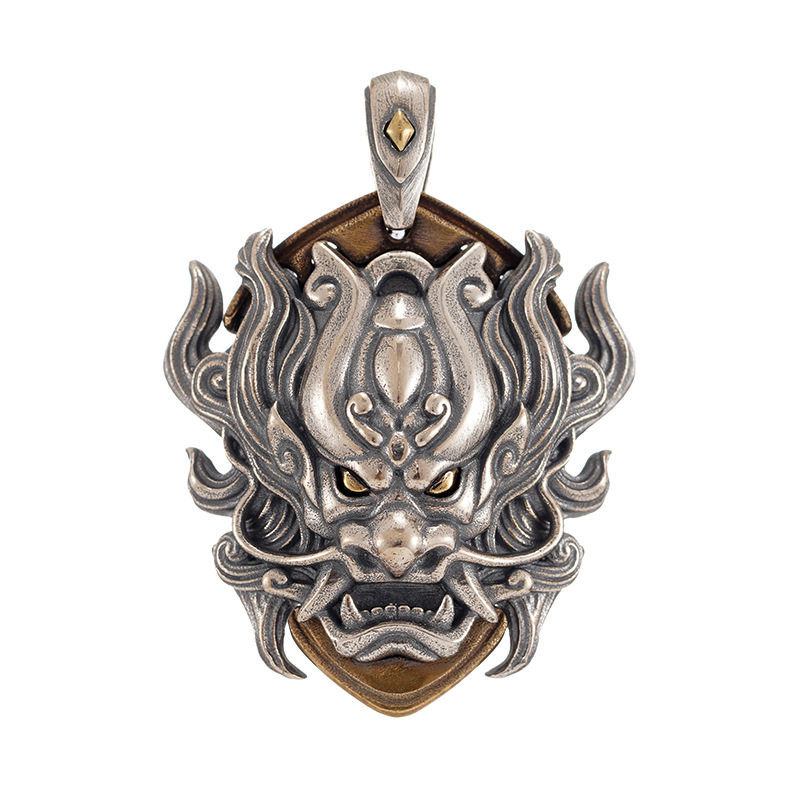 Dragon Shield Pendant Necklace - Image 9