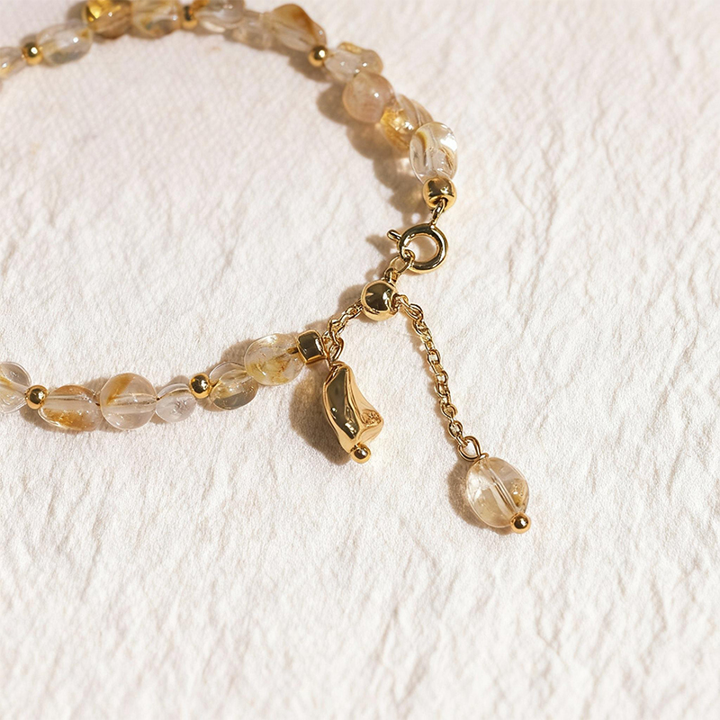 Natural Citrine Wealth & Luck Bracelet - Image 6