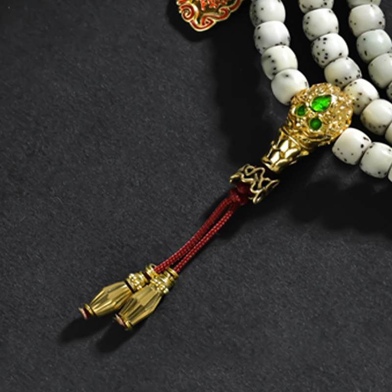 Hainan Moon and Star Bodhi Neck Mala - Image 5
