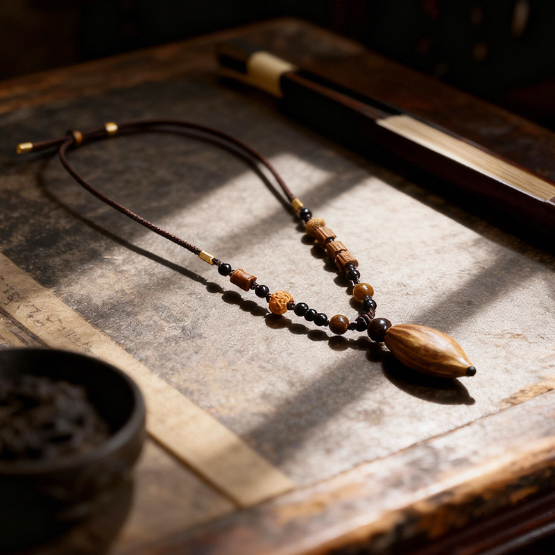 Handmade Wooden Accessories Set - Image 6