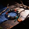 Yak Bone Dzi Bead Bracelet