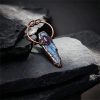 Irregular Kyanite Electroplated Bronze Necklace