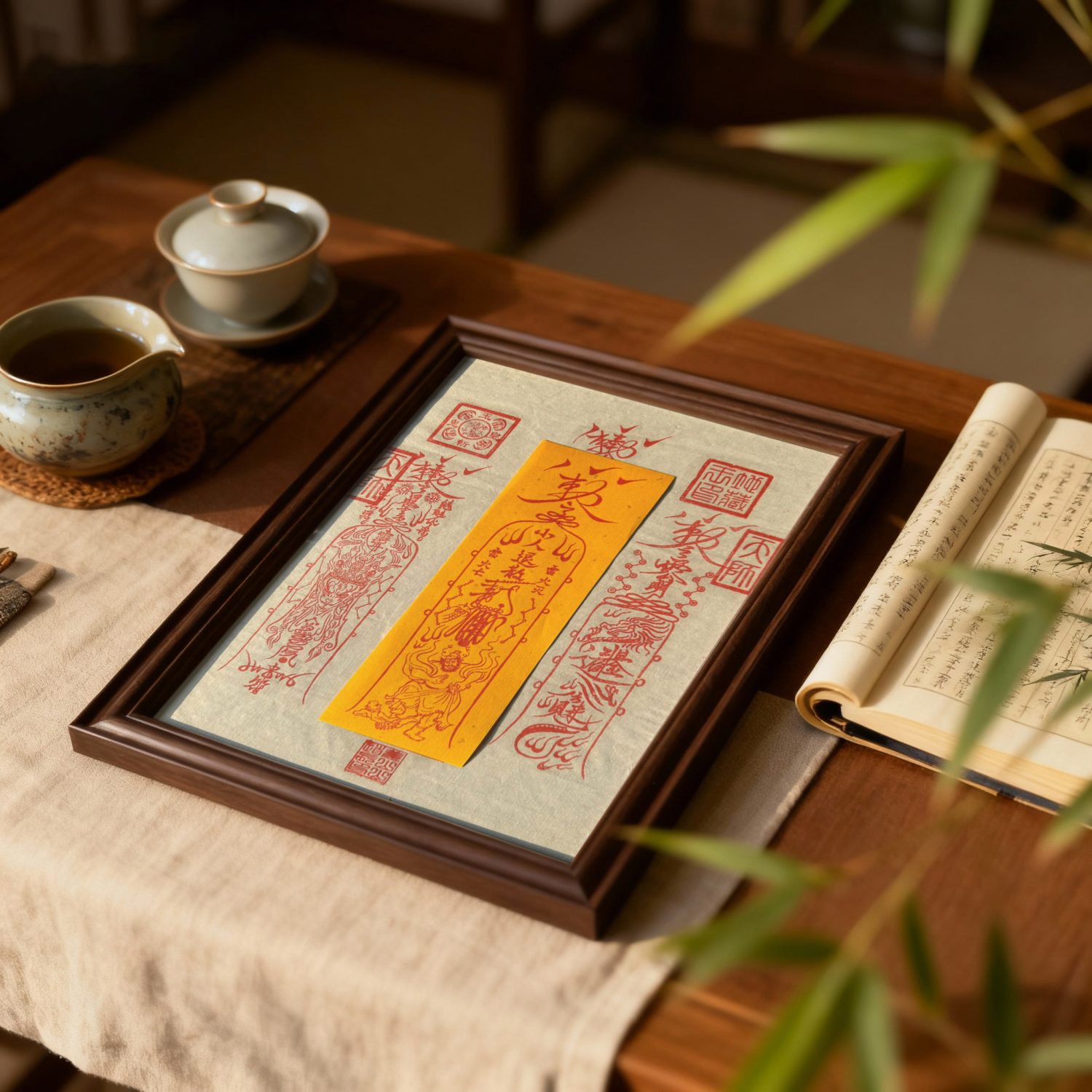 Evil Eye Protection Frame